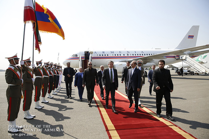 Карен Карапетян в Тегеране: Армения готова оказать максимальное содействие развитию сотрудничества Ирана и ЕАЭС